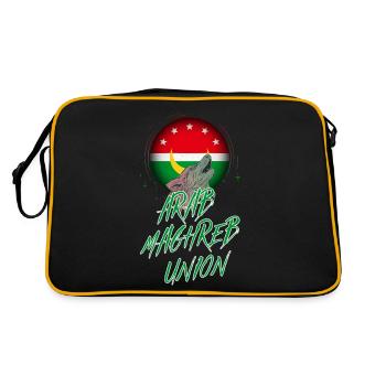 Union du Maghreb arabe - Sac Retro - noir/or - Dos