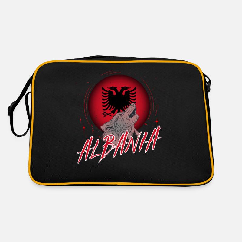 Albanien Retro Tasche