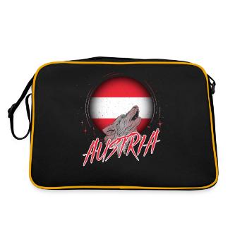 Austria - Retro Bag - black/gold - Back