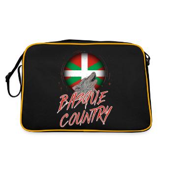 Pays Basque - Sac Retro - noir/or - Dos