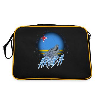 Aruba - Sac Retro - noir/or - Dos