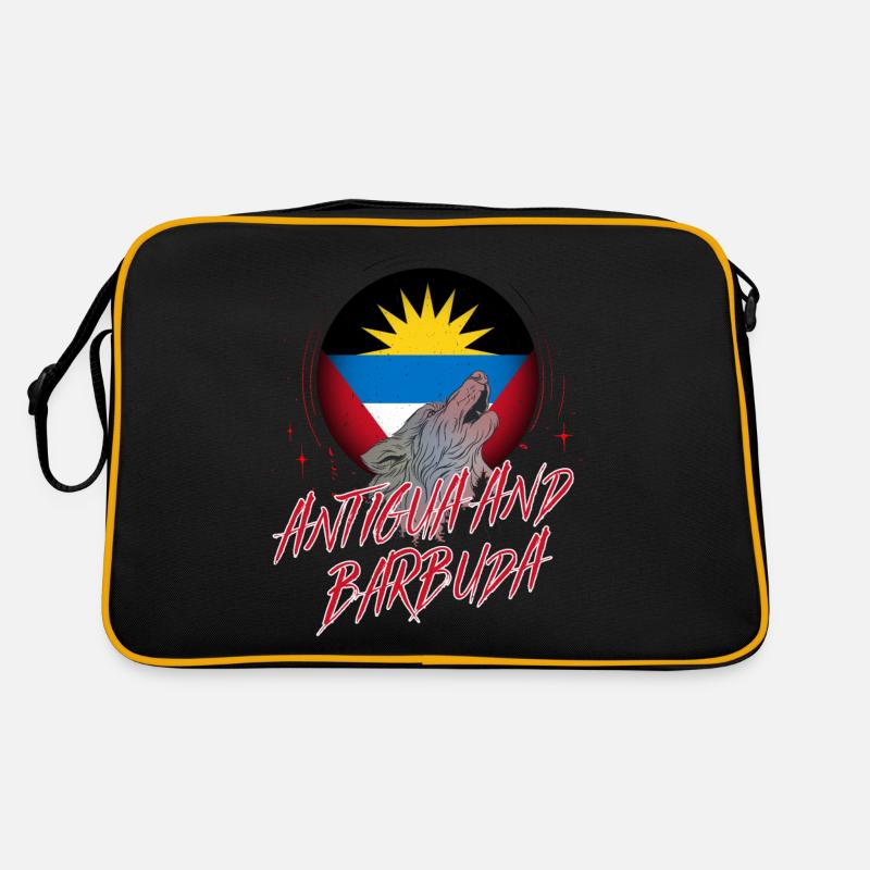 Antigua und Barbuda Retro Tasche