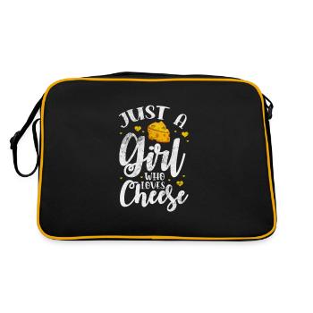 Cheese - Retro Bag - black/gold - Back