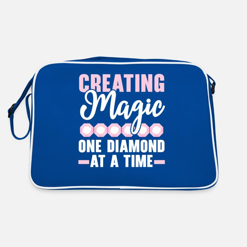 Diamantmalerei Handwerkszeug Diamantmaler Retro Tasche