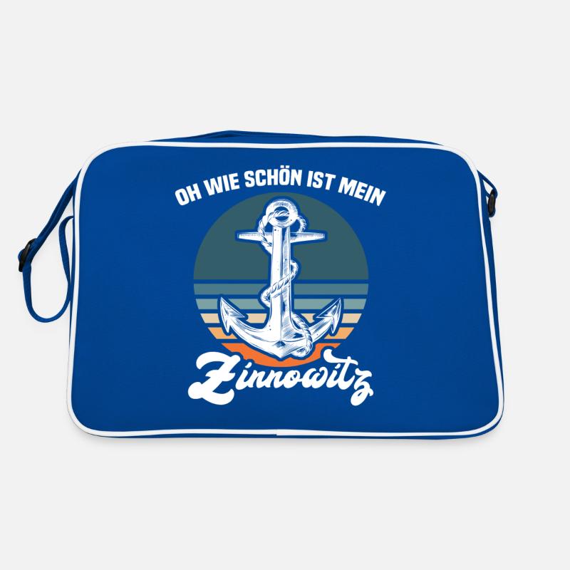 Zinnowitz Sprüche Retro Tasche