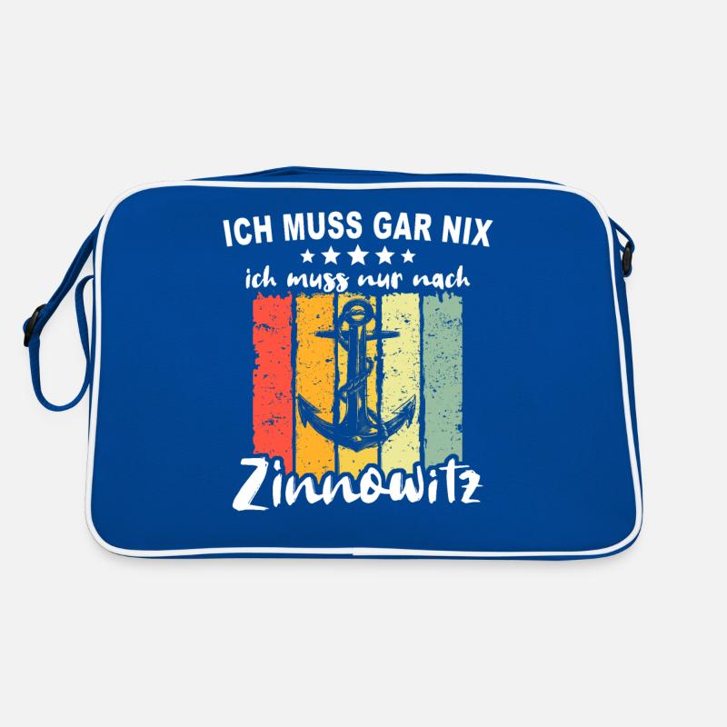 Zinnowitz Sprüche Retro Tasche