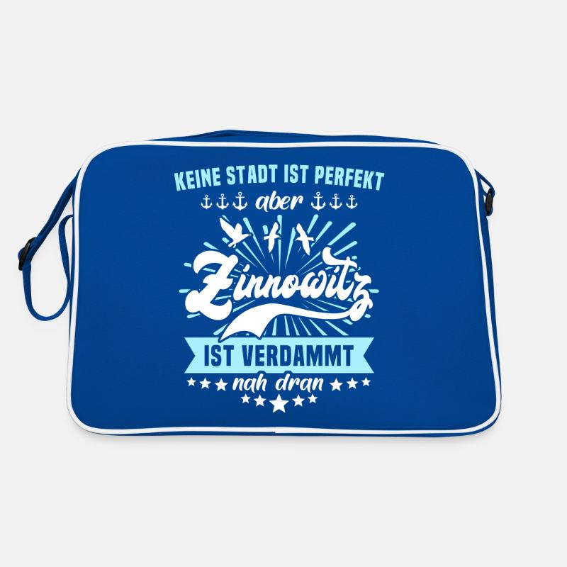 Zinnowitz Sprüche Retro Tasche