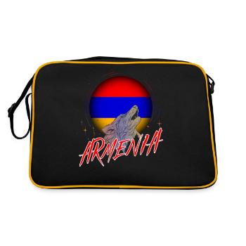 Armenia - Retro Bag - black/gold - Back
