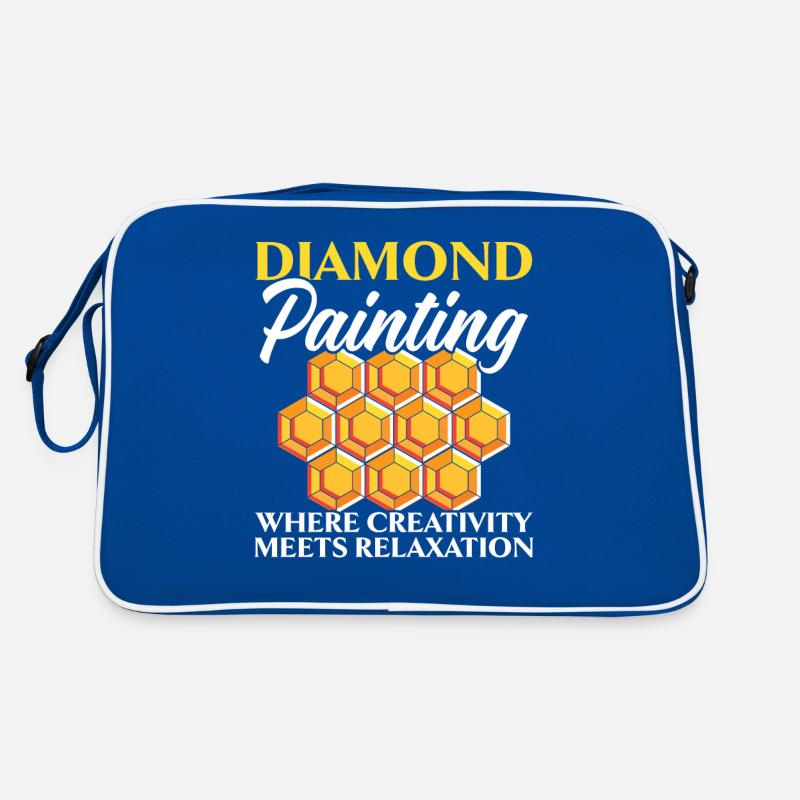 Diamantmalerei Handwerkszeug Diamantmaler Retro Tasche