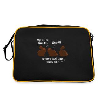 Chocolat - Sac Retro - noir/or - Dos