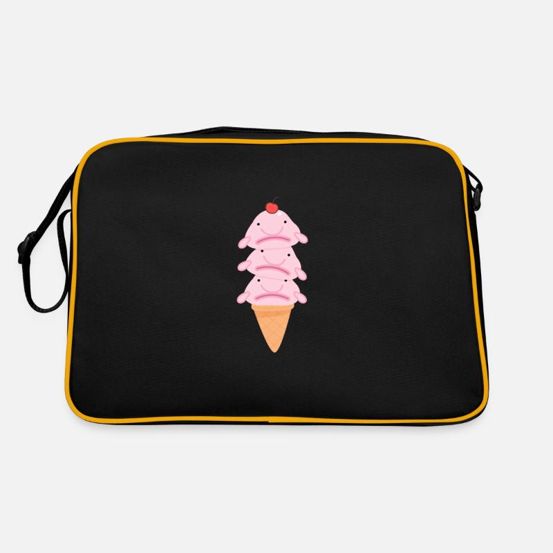 Eiscreme Eis Eiskrem Ice Cream Sommer Geschenk Retro Tasche