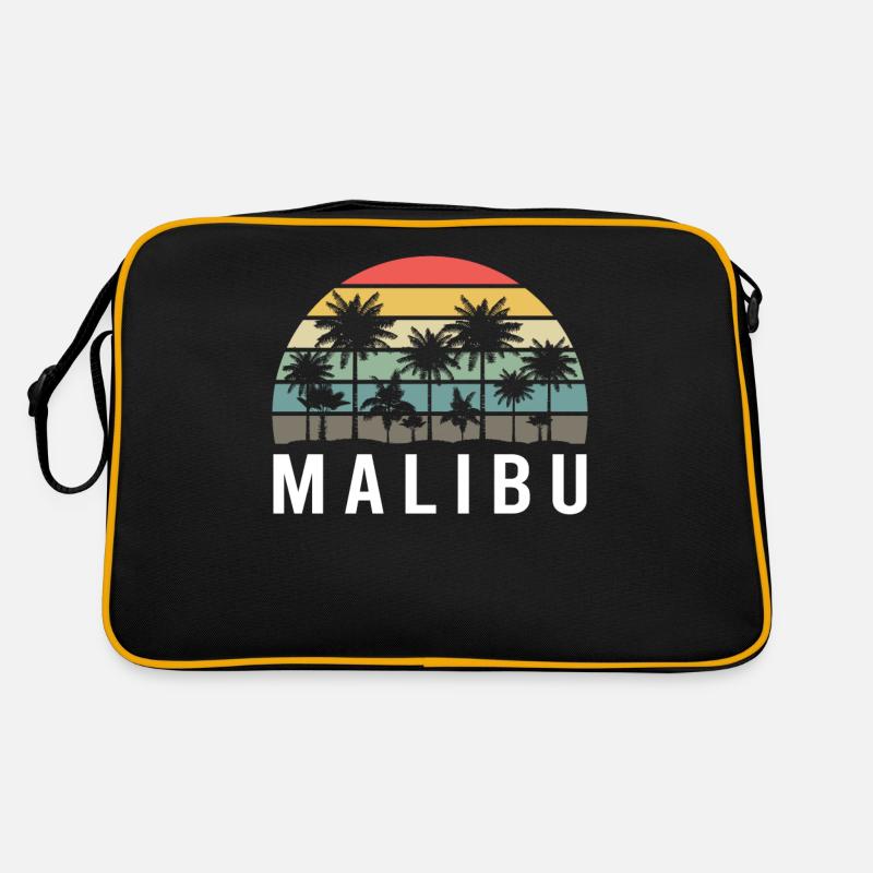 Rétro Malibu coucher de soleil Relax Sac Retro