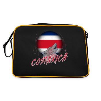 Costa Rica - Retro Bag - black/gold - Back