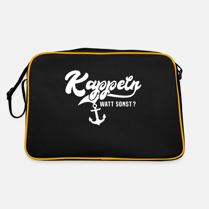Lustige Kappeln Sprüche Retro Tasche