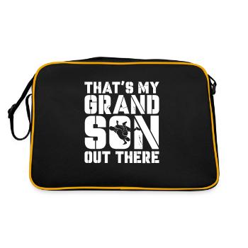 Wrestling Wrestler Fight Wrestling Ringer Gift - Retro Bag - black/gold - Back