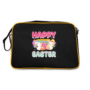Bus Driver Bus Driver Bus Schuhlbus Gift - Retro Bag - black/gold - Back