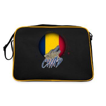 Tchad - Sac Retro - noir/or - Dos