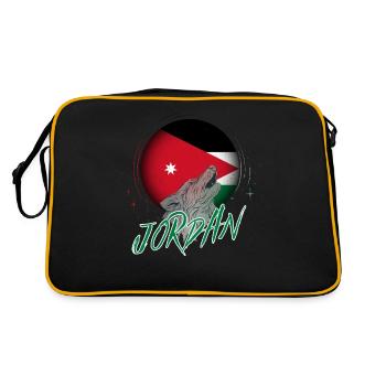 Jordanie - Sac Retro - noir/or - Dos