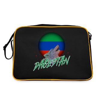 Daghestan - Sac Retro - noir/or - Dos