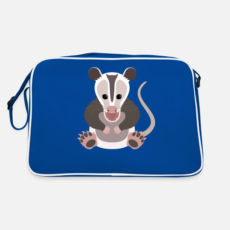 Surprised Opossum Aha-Effect Design Retro Bag