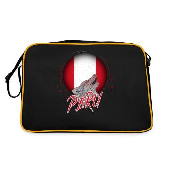 Pérou - Sac Retro - noir/or - Dos