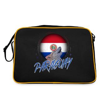 Paraguay - Sac Retro - noir/or - Dos