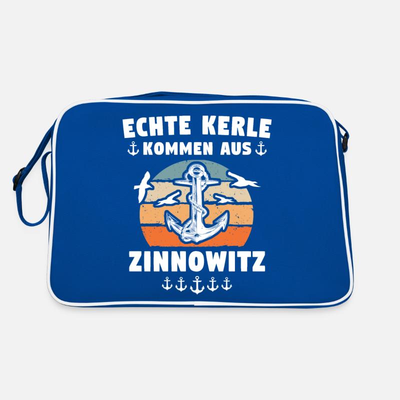 Zinnowitz Sprüche Retro Tasche
