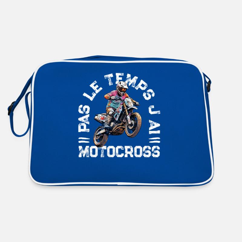 Pas Le Temps J'ai Motocross Sac Retro