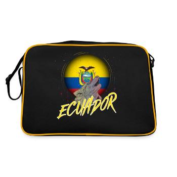 Ecuador - Retro Bag - black/gold - Back
