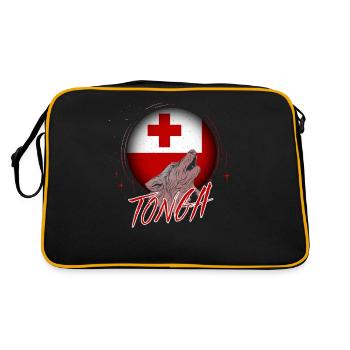 Tonga - Sac Retro - noir/or - Dos
