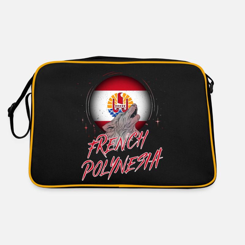 Französisch-Polynesien Retro Tasche