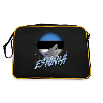Estonia - Retro Bag - black/gold - Back