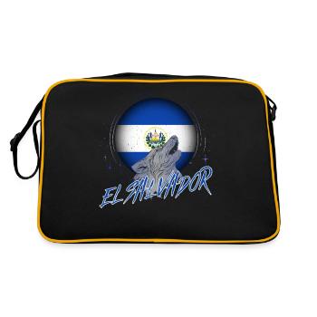 El Salvador - Sac Retro - noir/or - Dos