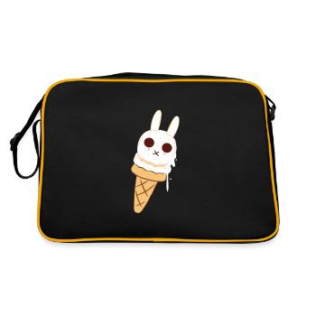Crème glacée Crème glacée Crème glacée Cadeau d’été - Sac Retro - noir/or - Dos