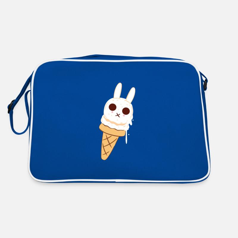 Eiscreme Eis Eiskrem Ice Cream Sommer Geschenk Retro Tasche