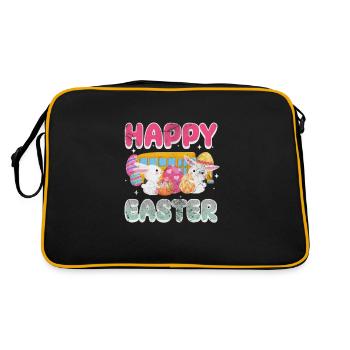 Busman - Retro Bag - black/gold - Back