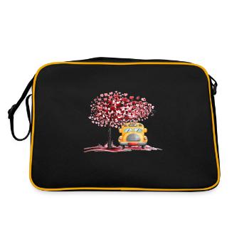 Bus Driver Bus Driver Bus Schuhlbus Gift - Retro Bag - black/gold - Back
