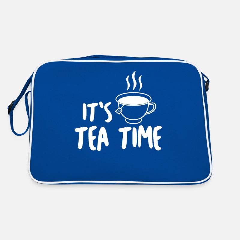 Tea Cup Tea Bag Teapot Retro Tasche