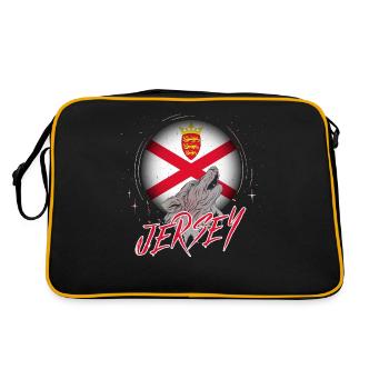 Jersey - Sac Retro - noir/or - Dos