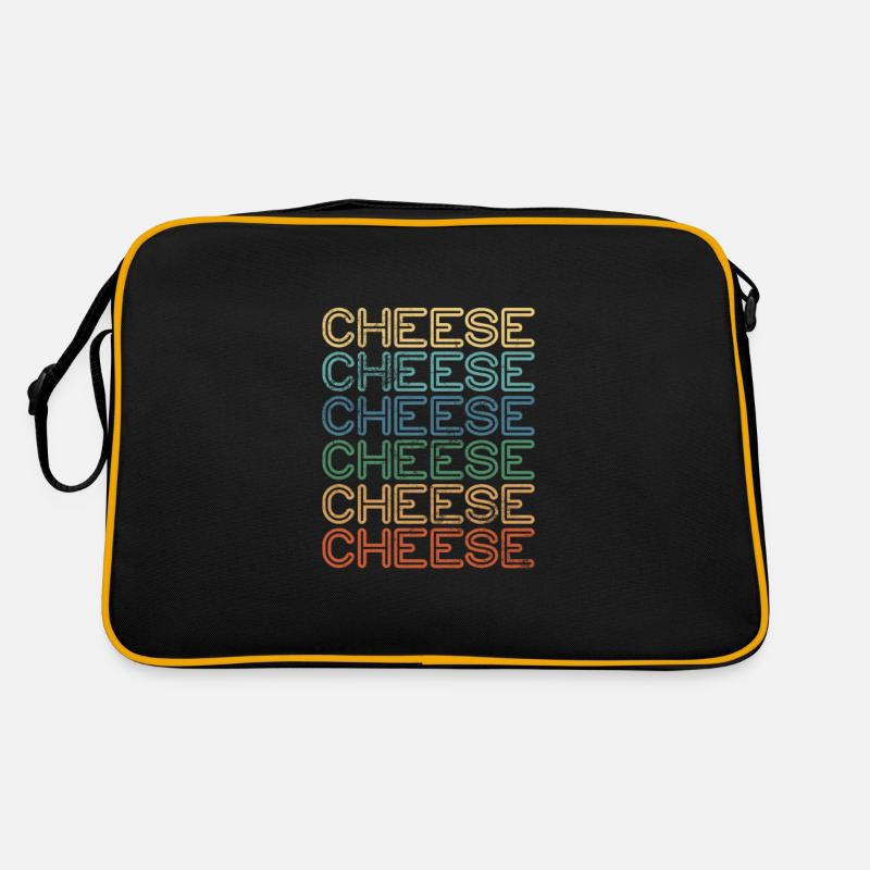 Käse Retro Tasche