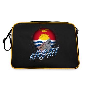 Kiribati - Sac Retro - noir/or - Dos