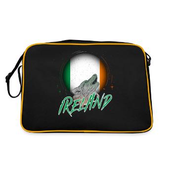 Irlande - Sac Retro - noir/or - Dos