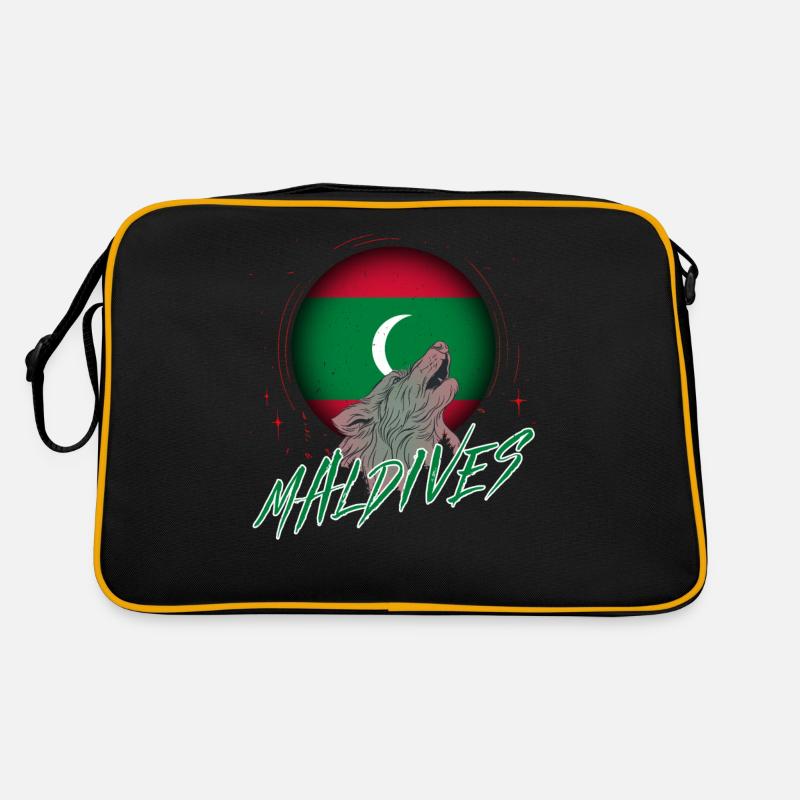 Malediven Retro Tasche