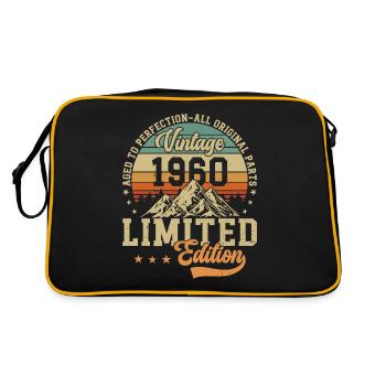 Anniversaire légendaire de 1960 - Sac Retro - noir/or - Dos