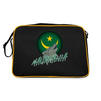 Mauritania - Retro Bag - black/gold - Back