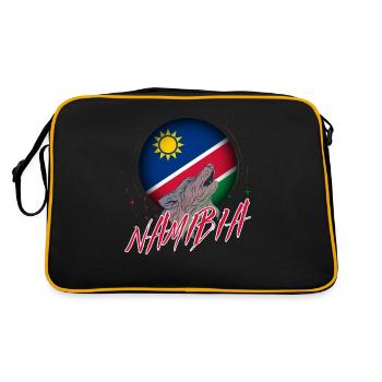 Namibia - Retro Bag - black/gold - Back
