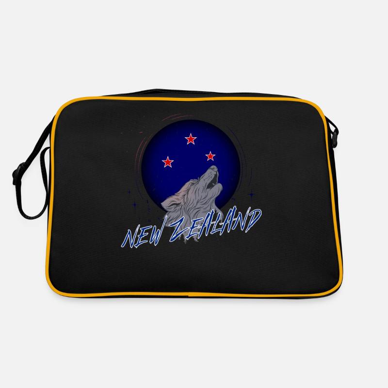 Neuseeland Retro Tasche