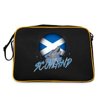 Ecosse - Sac Retro - noir/or - Dos