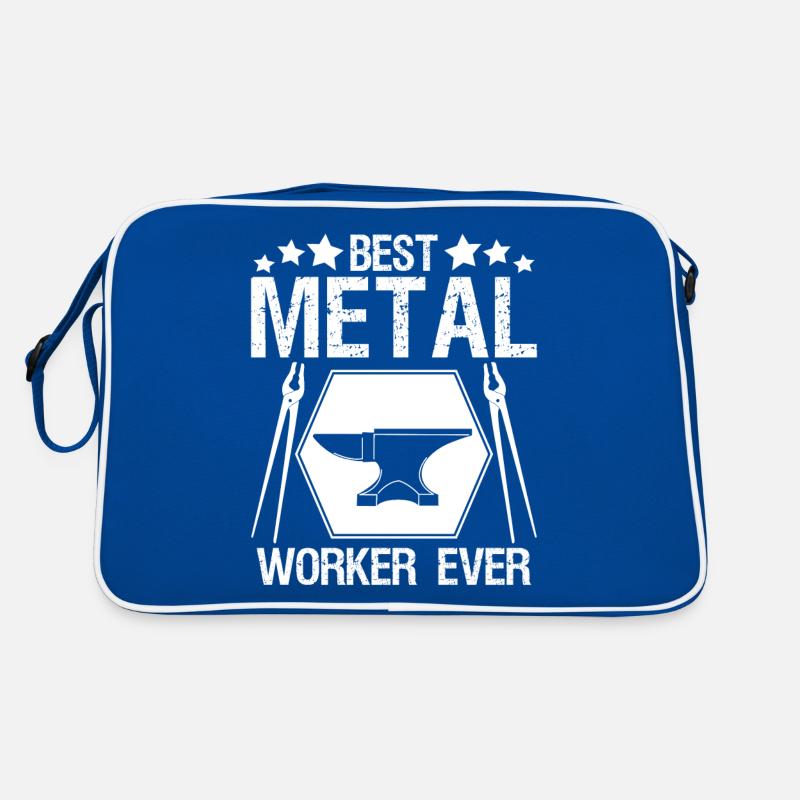 Metalworker Welder Metal Work Metalwork Retro Tasche