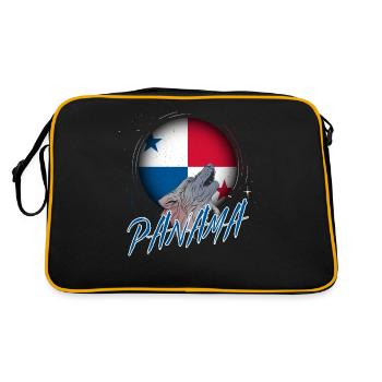 Panama - Sac Retro - noir/or - Dos
